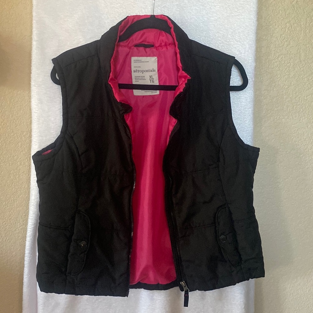 Aéropostale Women's Quilted Puffer Vest-size XL